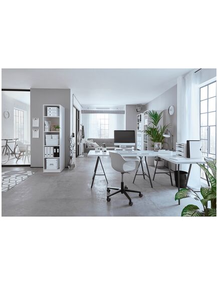 Cutie depozitare medie, 260x240x260 mm, negru, LEITZ WOW Click&Store, Culoare: Negru-[3]