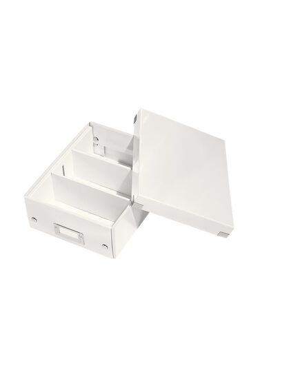 Cutie organizare mica, 220x100x280 mm, alb, LEITZ WOW Click&Store, Culoare: Alb-[2]