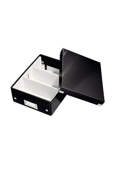Cutie organizare mica, 220x100x280 mm, negru, LEITZ WOW Click&Store, Culoare: Negru-[2]