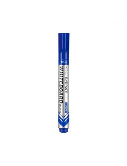 Marker pentru tabla, varf 2.5mm, albastru, DELI, Culoare: Albastru-[2]