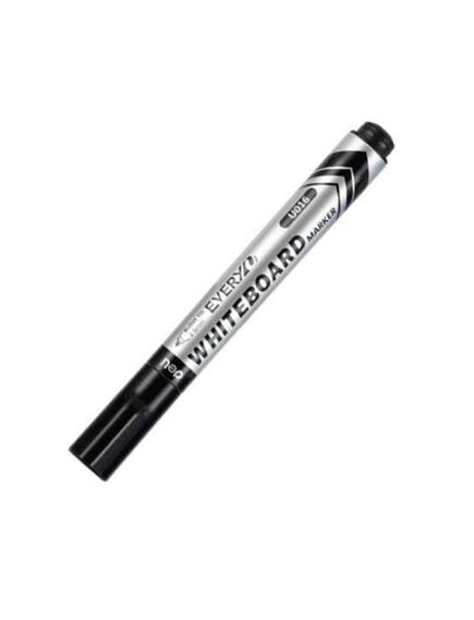 Marker pentru tabla, varf 2.5mm, negru, DELI, Culoare: Negru-[2]