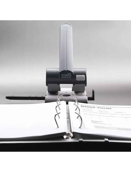 Perforator de mare capacitate, 65 coli, metalic, negru, NOVUS B265-[3]