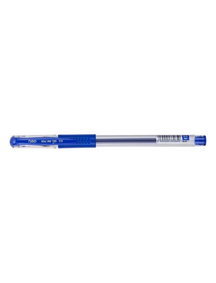 Roller cu gel, 0.5 mm, albastru, DELI 6600, Culoare: Albastru-[2]