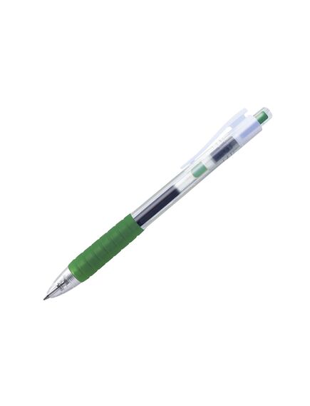 Pix cu gel 0.7 mm, verde, FABER-CASTELL Fast Gel, Culoare: Verde-[2]