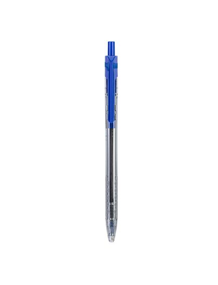 Pix cu mecanism, 0.7mm, albastru, DELI Arrow, Culoare: Albastru-[2]