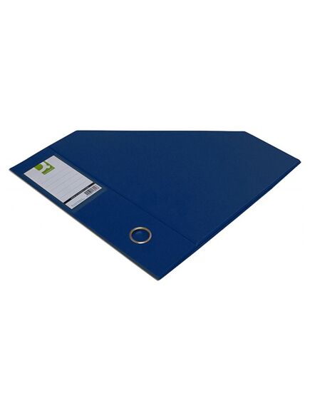 Suport reviste A4, carton plastifiat, bleumarin, Q-CONNECT, Culoare: Bleumarin-[2]