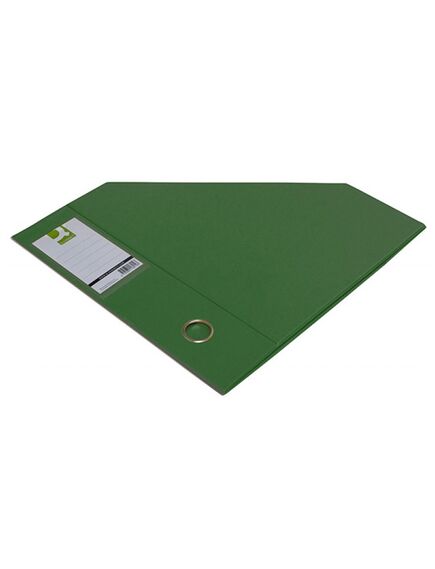 Suport reviste A4, carton plastifiat, verde, Q-CONNECT, Culoare: Verde-[2]