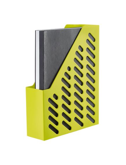 Suport vertical pentru cataloage, A4, galben, Trend Colours HAN Klassik, Culoare: Galben-[3]