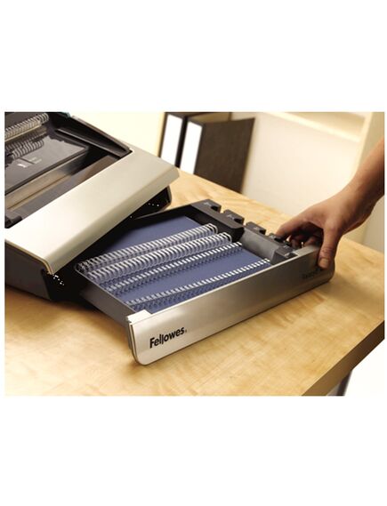 Aparat de indosariat cu spira metalica FELLOWES Galaxy E-Wire-[2]
