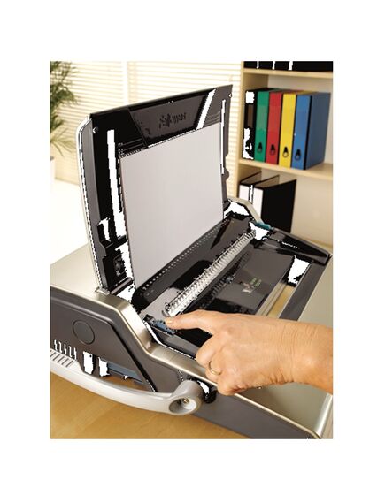 Aparat de indosariat cu spira metalica FELLOWES Galaxy E-Wire-[4]