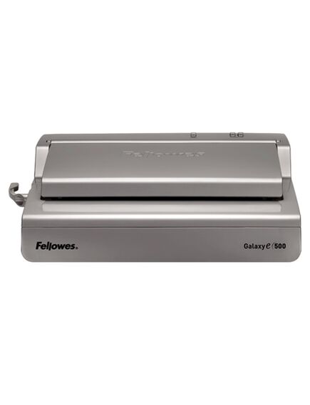 Aparat de indosariat electric, inele plastic, max. 500 coli, FELLOWES Galaxy-E 500-[3]