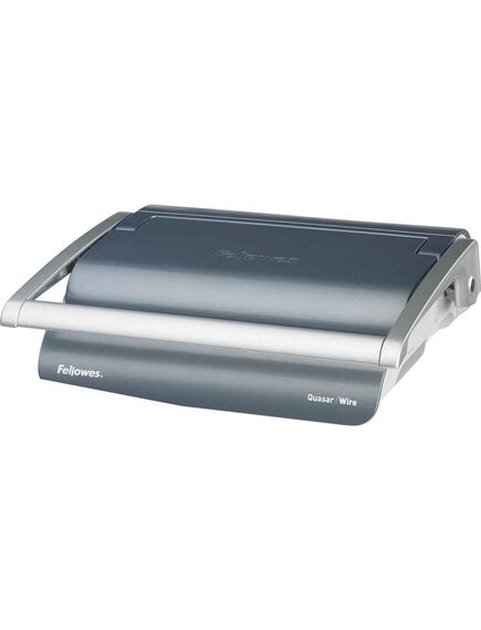 Aparat de indosariat manual, inele metal, max. 130 coli, FELLOWES Quasar Wire-[6]