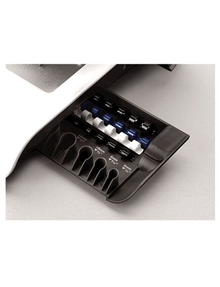 Aparat de indosariat manual, inele plastic, max. 150 coli, FELLOWES Star+ 150-[4]
