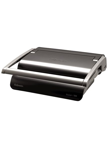 Aparat de indosariat manual, inele plastic, max. 500 coli, FELLOWES Quasar+ 500-[2]