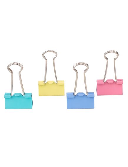 Clips color 25 mm, 48 buc./cutie, DELI-[2]