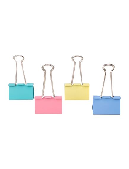 Clips color 51 mm, 12 buc./cutie, DELI-[2]