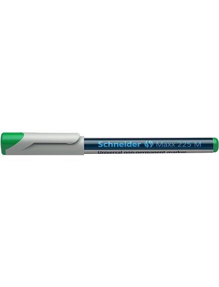 Marker OH nepermanent, 1.0 mm, verde, SCHNEIDER Maxx 225 M, Culoare: Verde-[4]