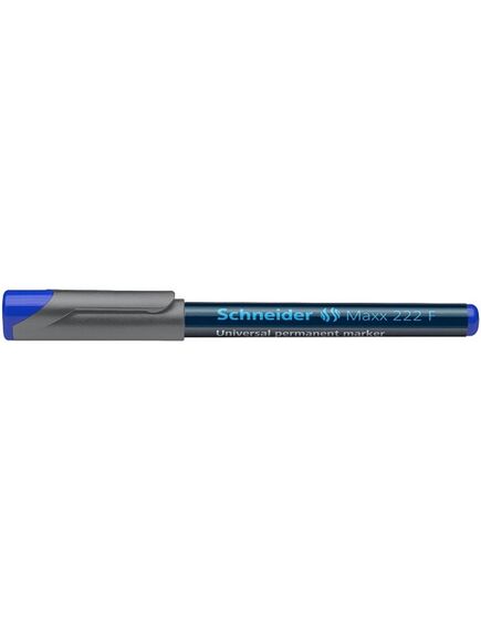 Marker permanent SCHNEIDER Maxx 222 F, albastru, Culoare: Albastru-[4]