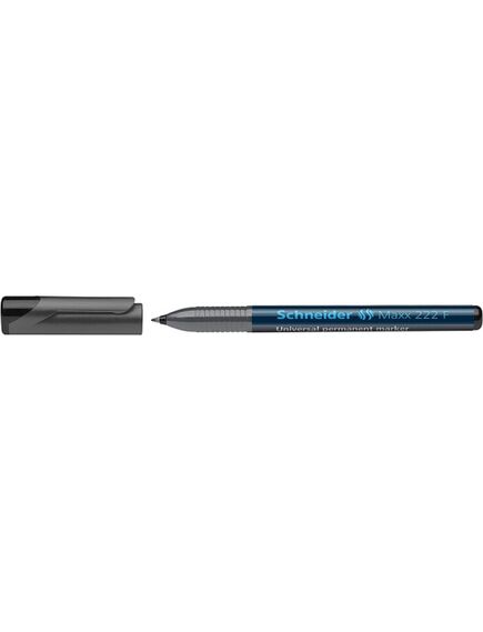 Marker permanent SCHNEIDER Maxx 222 F, negru, Culoare: Negru-[2]