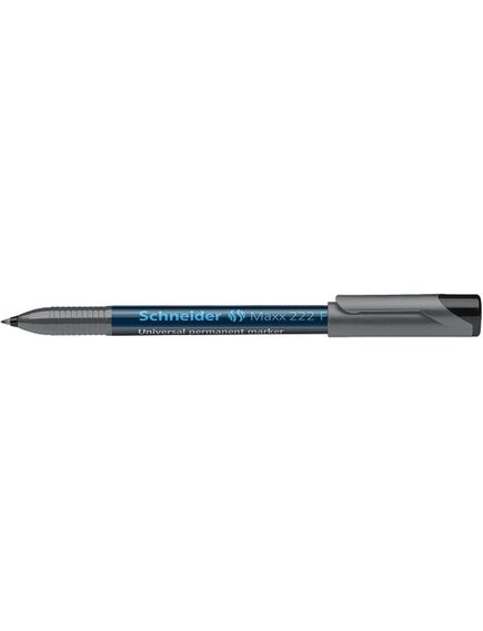 Marker permanent SCHNEIDER Maxx 222 F, negru, Culoare: Negru-[3]