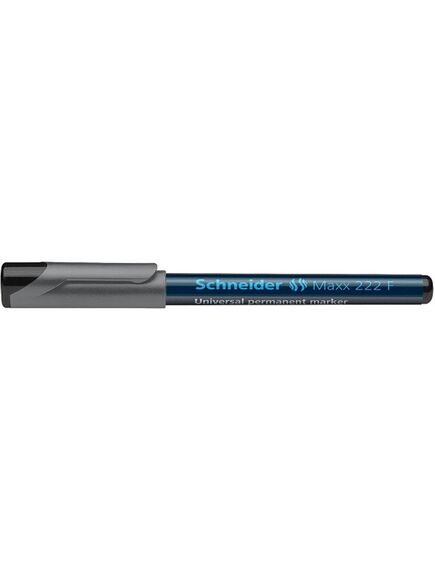 Marker permanent SCHNEIDER Maxx 222 F, negru, Culoare: Negru-[4]