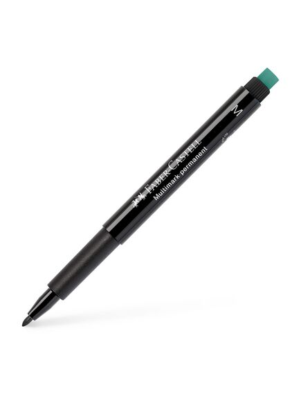 Marker permanent M FABER-CASTELL Multimark, negru, Culoare: Negru-[2]