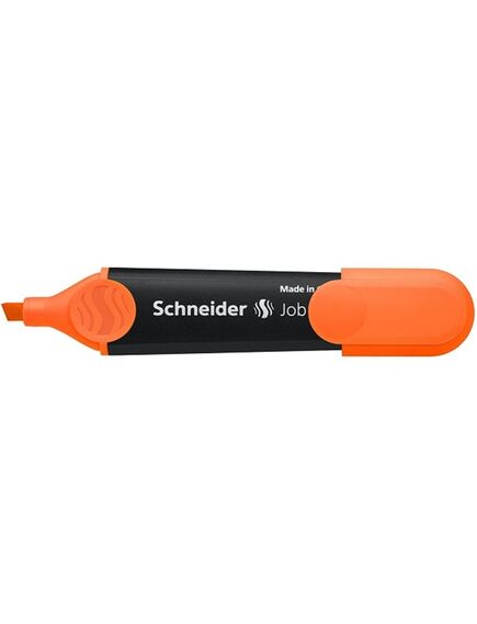 Textmarker, varf tesit 1-5mm, portocaliu, SCHNEIDER Job, Culoare: Portocaliu-[3]