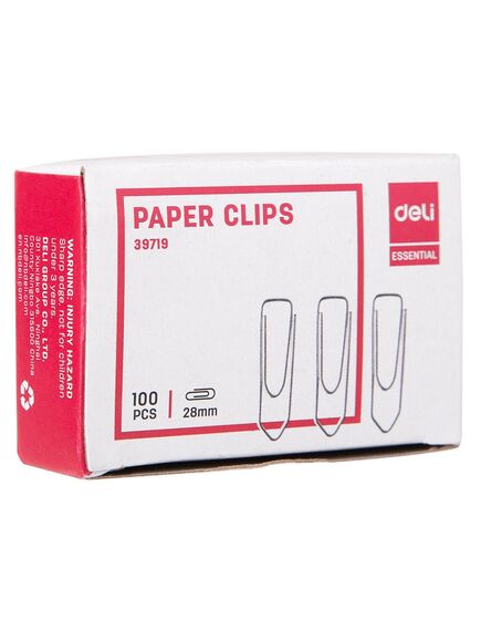 Agrafe birou, 28 mm, 100 buc/cutie, DELI-[4]