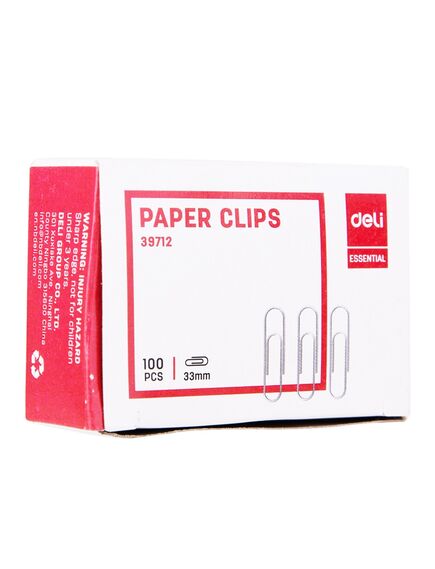 Agrafe birou, 33 mm, 100 buc/cutie, DELI-[4]