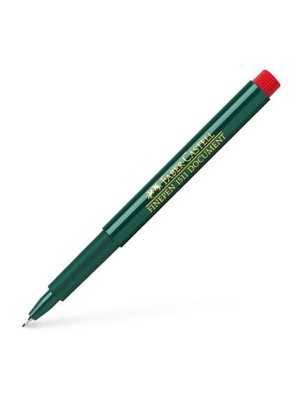 Liner 0.4 mm, rosu, Finepen 1511 FABER-CASTELL, Culoare: Rosu-[2]
