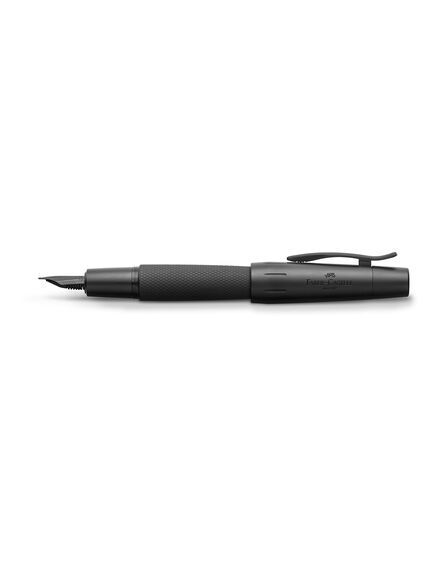 Stilou de lux, penita M, negru, E-Motion Pure Black, FABER-CASTELL-[4]