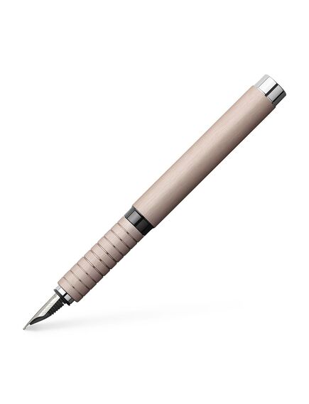 Stilou, penita extra fina, corp aluminiu, roz, Essentio FABER-CASTELL, Culoare: Roz-[2]