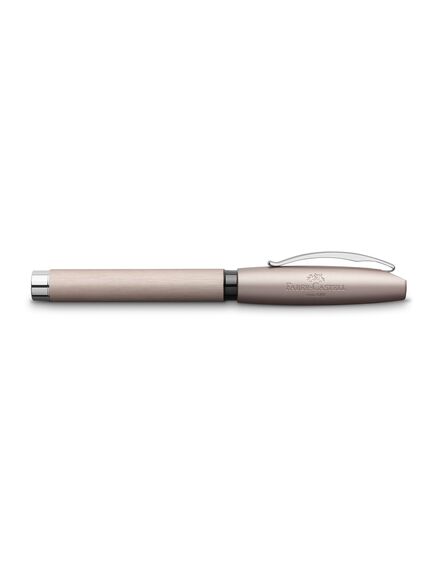 Stilou, penita extra fina, corp aluminiu, roz, Essentio FABER-CASTELL, Culoare: Roz-[3]