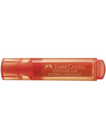 Textmarker super-fluorescent, varf 1-5 mm, portocaliu, 1546 FABER-CASTELL, Culoare: Portocaliu-[2]