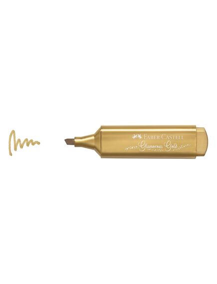 Textmarker FABER-CASTELL 1546 Metallic, auriu, Culoare: Auriu-[3]