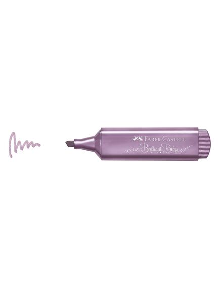 Textmarker FABER-CASTELL 1546 Metallic, rubiniu, Culoare: Rubiniu-[3]