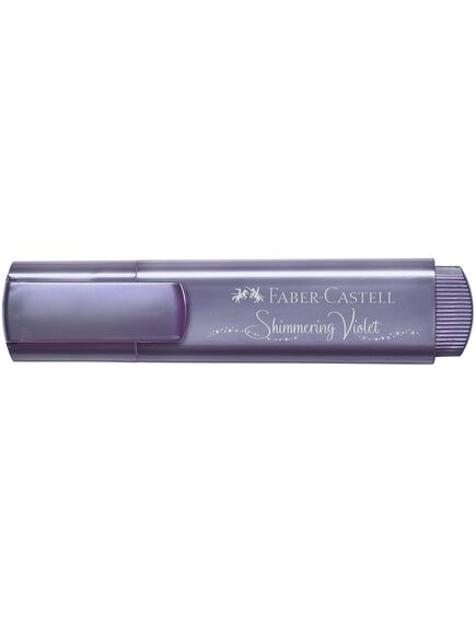 Textmarker FABER-CASTELL 1546 Metallic, violet, Culoare: Violet-[2]