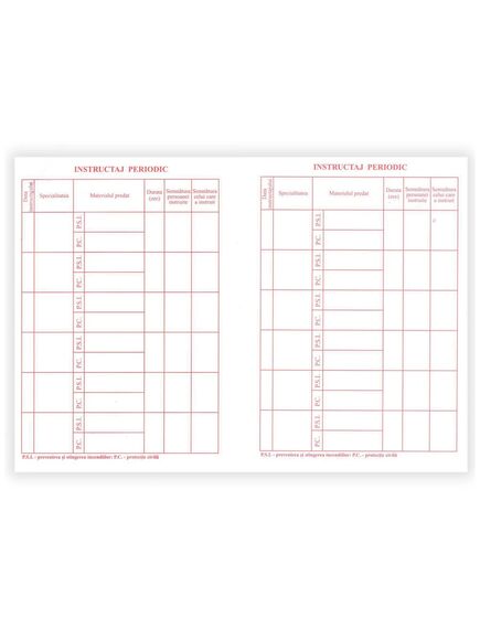 Carnet situatii urgenta, 25 bucati/set-[3]
