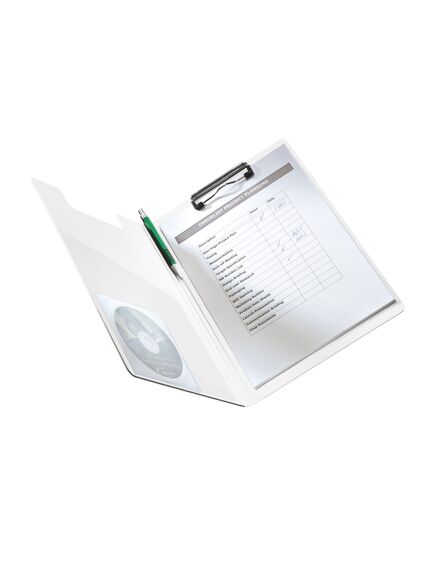 Clipboard dublu A4, negru, WOW LEITZ, Culoare: Negru-[2]