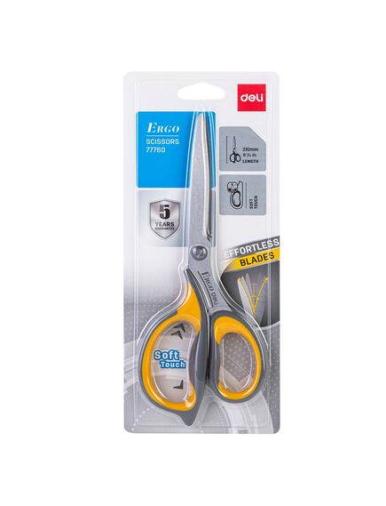 Foarfeca birou, 21 cm, cu grip, DELI-[3]