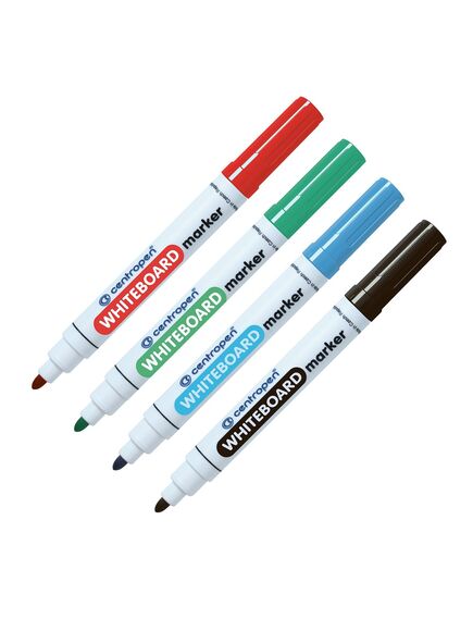 Marker whiteboard, varf 2.5 mm, albastru, CENTROPEN 8559, Culoare: Albastru-[2]