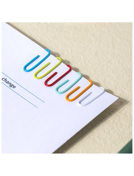 Agrafe birou colorate, 29 mm, 100 buc/cutie, DELI-[3]