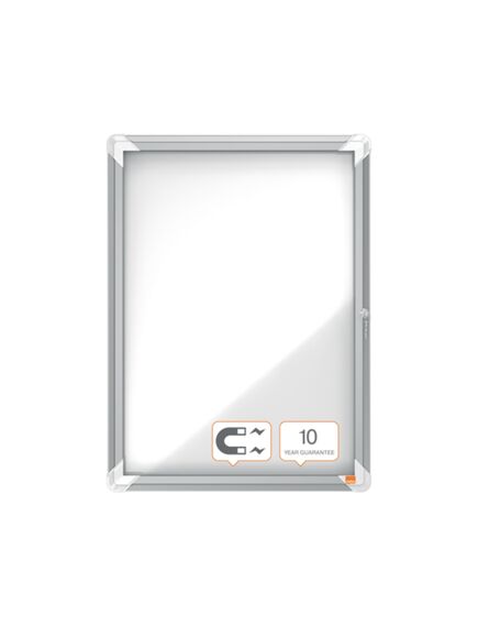 Avizier magnetic pentru interior, 4 x A4, carcasa metalica, NOBO-[2]