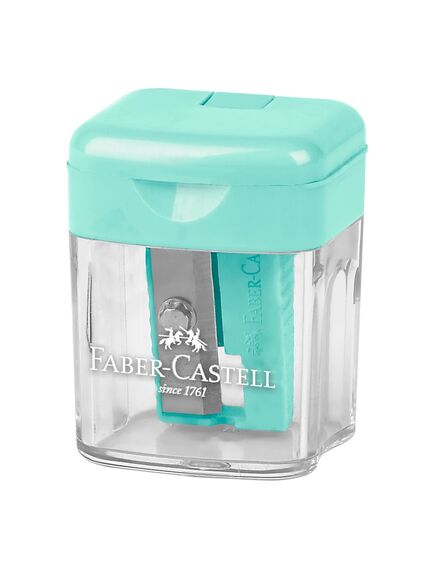 Ascutitoare plastic simpla, cu container, FABER-CASTELL-[4]
