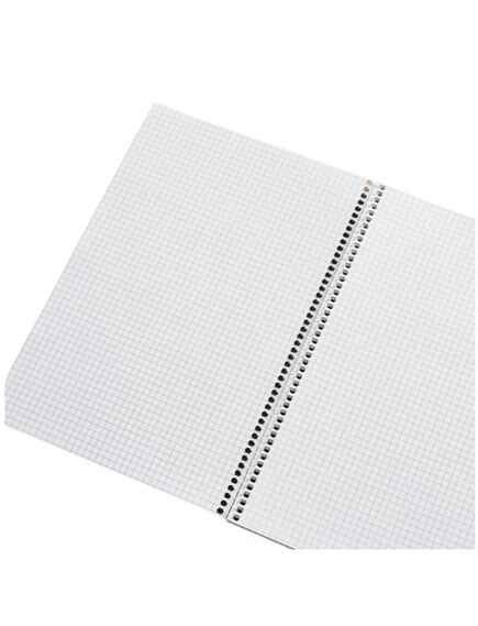 Caiet cu spira A4, 70 file, coperta carton, matematica, BLUERING, Liniatura: Matematica-[2]