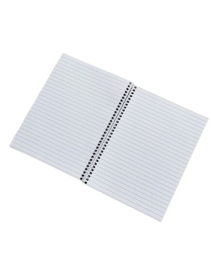 Caiet cu spira A5, 70 file, 70g/mp, coperta carton, dictando, BLUERING, Liniatura: Dictando-[2]