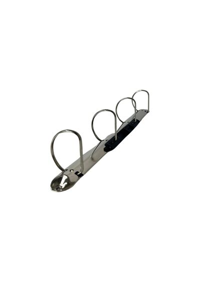 Caiet mecanic A4, 4 inele 40 mm, cu buzunar, alb, OPTIMA-[3]