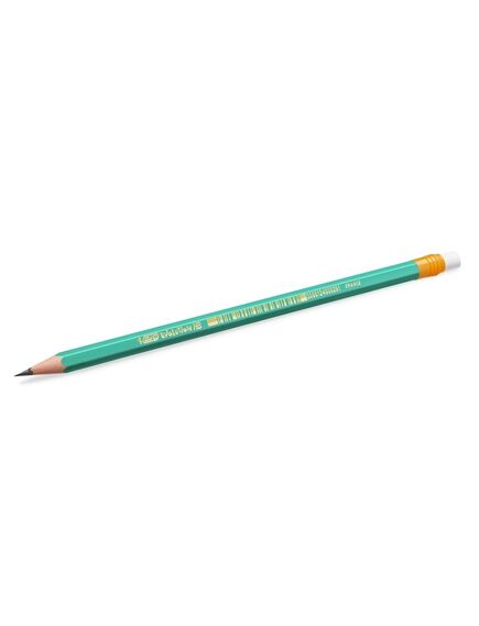 Creion grafit HB cu radiera, 12 buc/cutie, BIC Eco Evolution 655-[2]