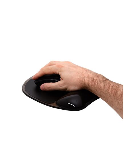 Mouse pad cu gel, negru, Q-CONNECT Premium, Culoare: Negru-[3]