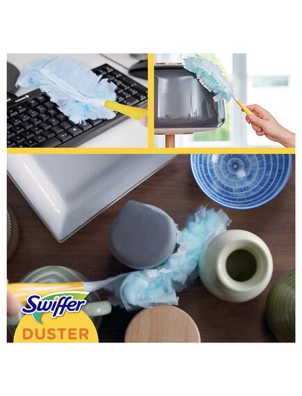 Pamatuf praf cu 4 rezerve, Duster Kit SWIFFER Duster-[5]